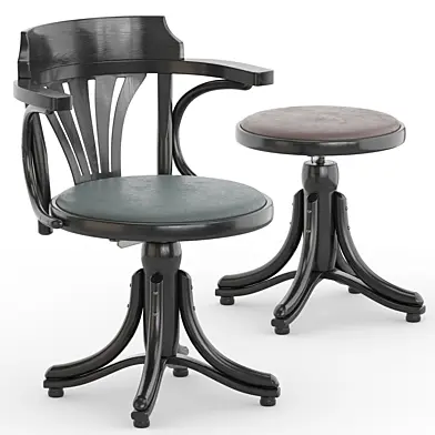 revolving armchair kontor 523_stool piano