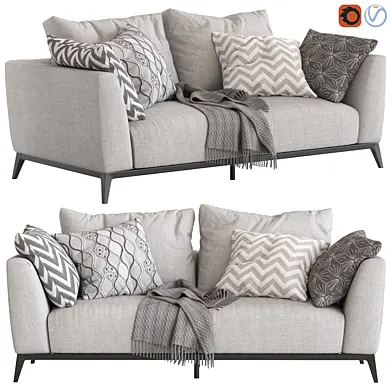 Flou Oliver Sofa type1