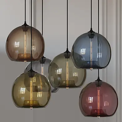 Stamen Pendant Lamp Designed by Jeremy Pyles for Niche 6 Colors