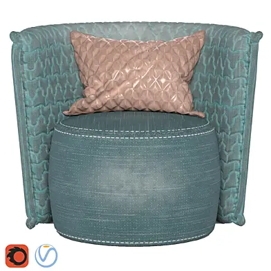 Arm chair_Vittoria Frigerio