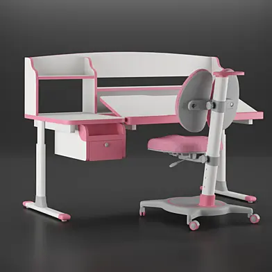 Kid desk and chair