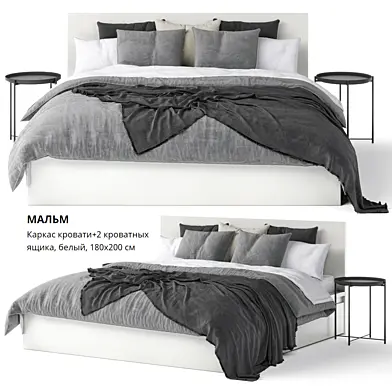 Кровать IKEA МАЛЬМ