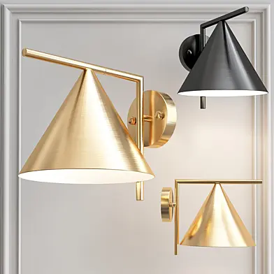 Бра Капитан Флинт Cone brass Wall Light