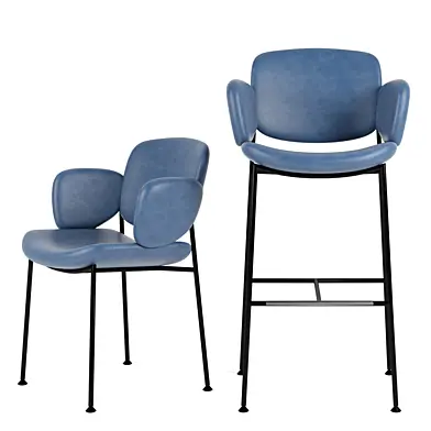 Arrmet Macka Armchair And Stool