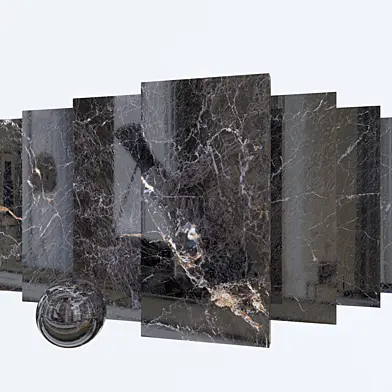 Marble Set Java Black