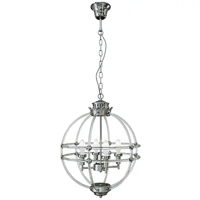 Светильник подвесной от Garda Decor винтажный (хром) K2MP-766P-4