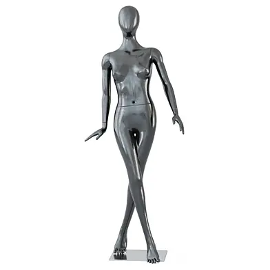 Female black mannequin in a standing pose 61