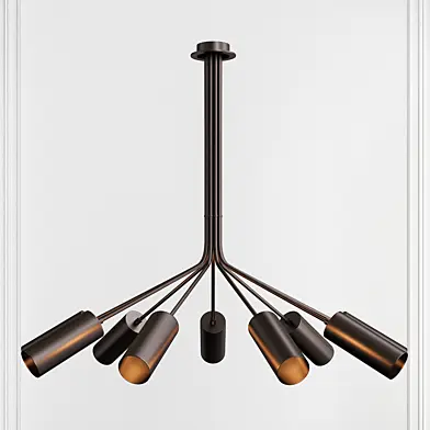 Zuo Modern Nine Light Ceiling Lamp