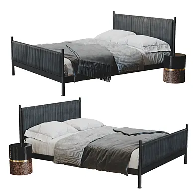 BAKER - CAGED KING BED