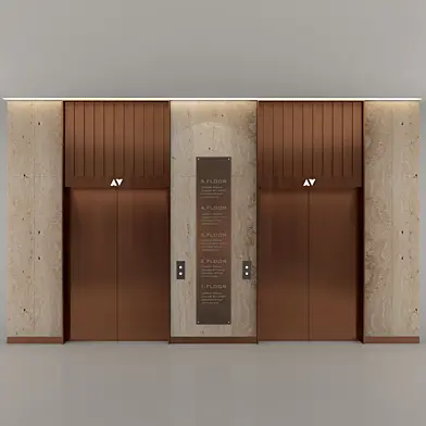 Modern Elevator lobby design