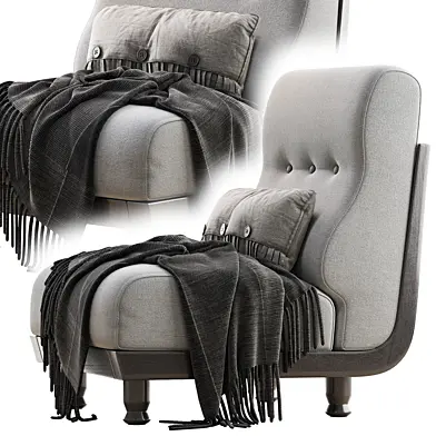 Easy Chair by Guillerme and Chambron
