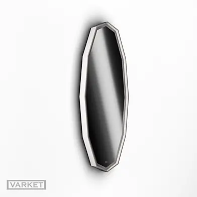 OM Зеркало Varket Nimbus ellipse crystal