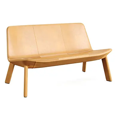 BluDot_Neat Leather Settee