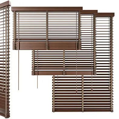 venetian wooden blinds