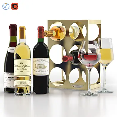 West Elm Metal Wine Rack