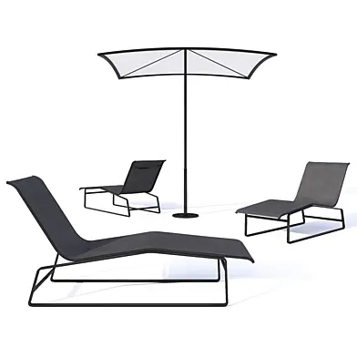 Pool terrace chaise lounge cochran