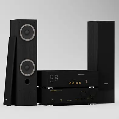 Усилитель Marantz 74PM66 12B с кастомными колонками