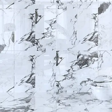Wall Tiles Panda White Set 2