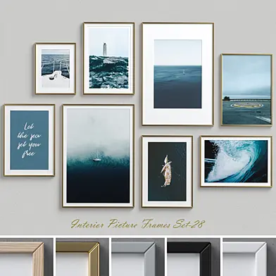 Interior Picture Frames Set-28