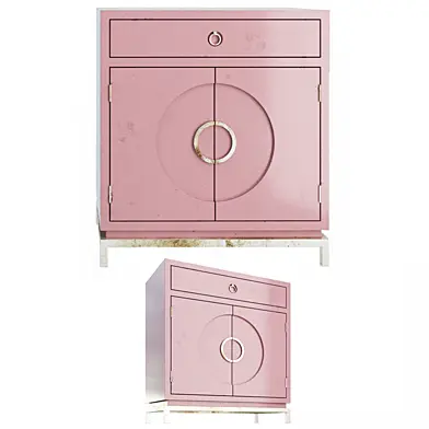 Тумба Disk Pink