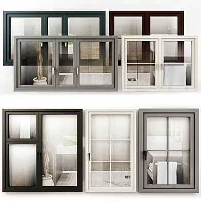 Wooden Window №7