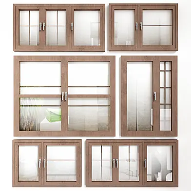 Wooden Window №23