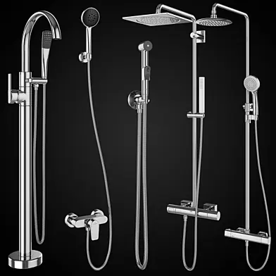Душевые системы и гигиенические души Ravak | GROHE | Villeroy&Boch| set 92