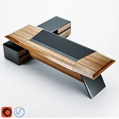 Boss's Cabin Aulenti Executive Desk