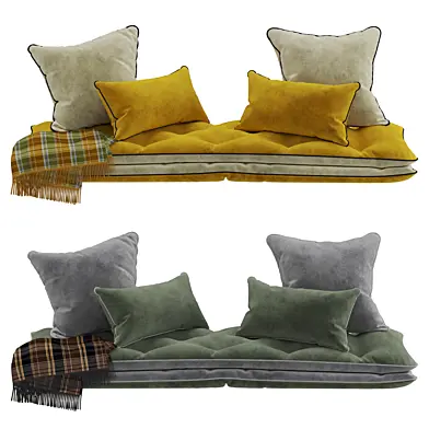 Seat pillow set 10
