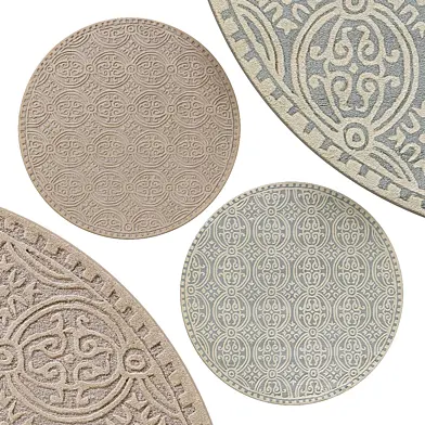 Circle rugs | №015