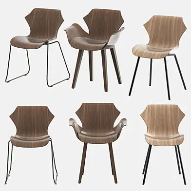 Petal chair by BassamFellows