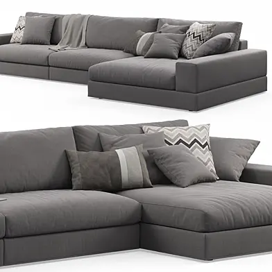 Vision Corner Sofa (Truman) by Doimo Salotti