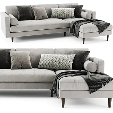 Article Sven Chaise Longue Sofa
