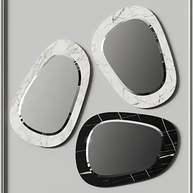 Miami Vice Mirrors by Ozzio Italia