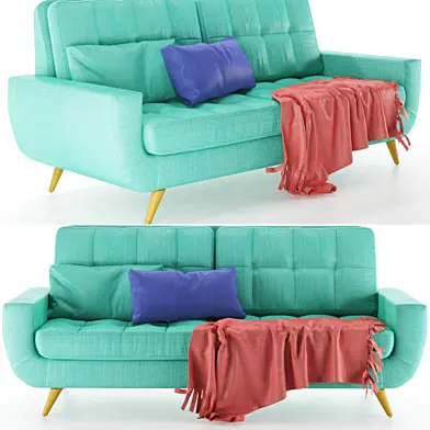 home elegance fabric sofa,teal