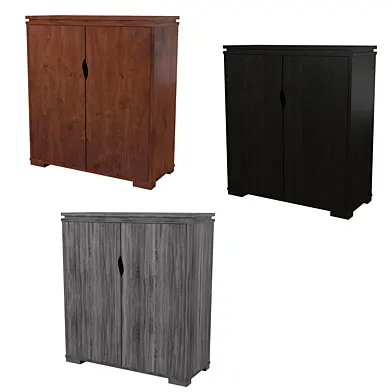 12 Pair Shoe Storage Cabinet