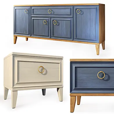 Комод&nbsp; и тумба прикроватная Melis. Sideboard, nightstand by Evmoda