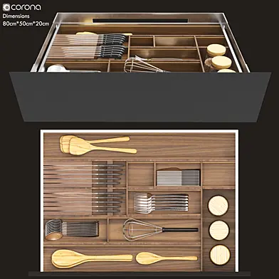 Kitchen cabinet drawer