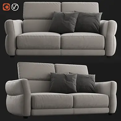 Natuzzi notturno sofa 2 seater