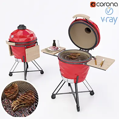 Кamado_grill / Гриль камадо