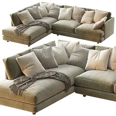 Haven 2-Piece Terminal Chaise Sectiona