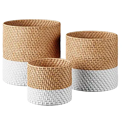 Wick Basket Set