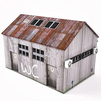 Suburban WC building