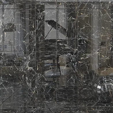 Wall Tiles Museum Laurent Black Set 2