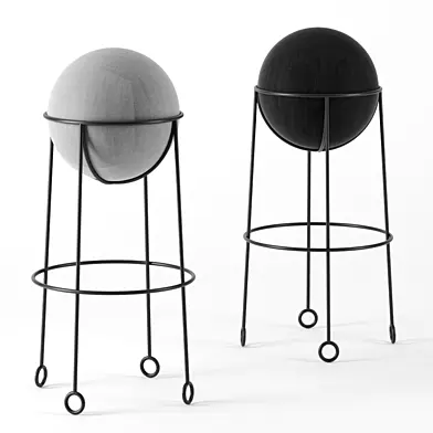 Yo-Yo bar stools by Jean Royere