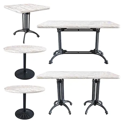 Cast Iron Underframe table