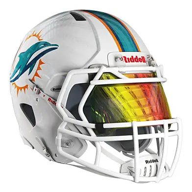 Riddell speed helmet miami dolphins