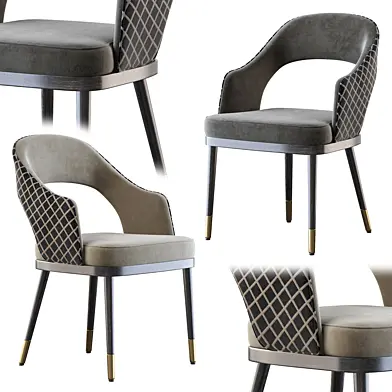 High Quality Solid Wood Soft Stainless Steel Chair