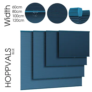 HOPPVALS. cellular blind. Blue