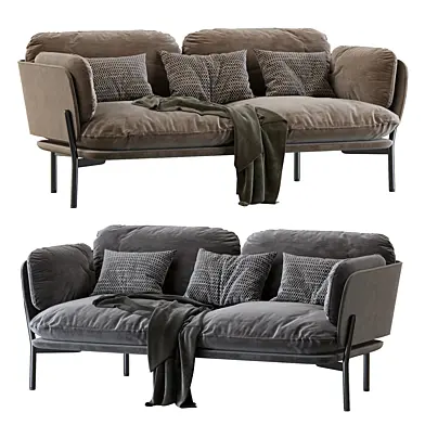Cloud Two Seater LN2 desert stone by &TRADITION